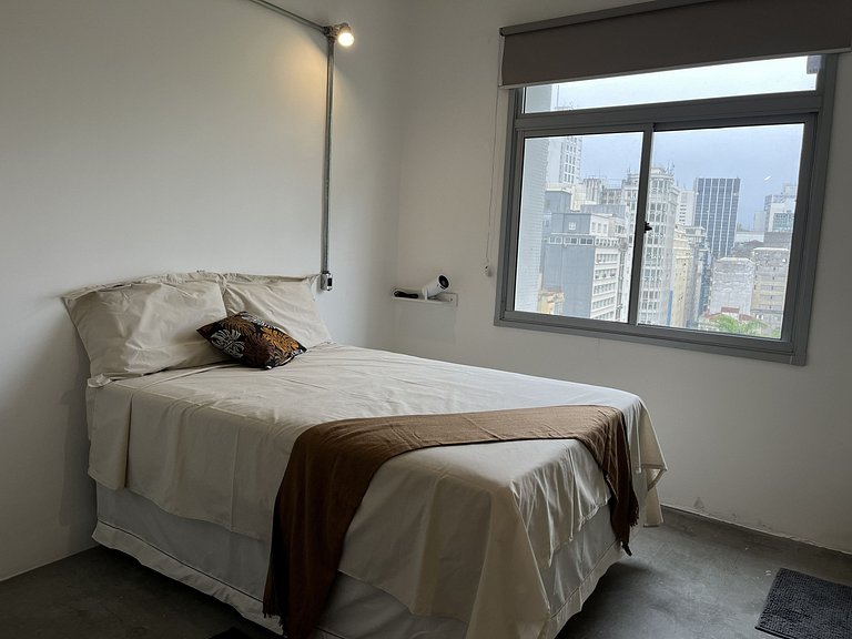 "Studio aconchegante próximo ao metrô e atrações"