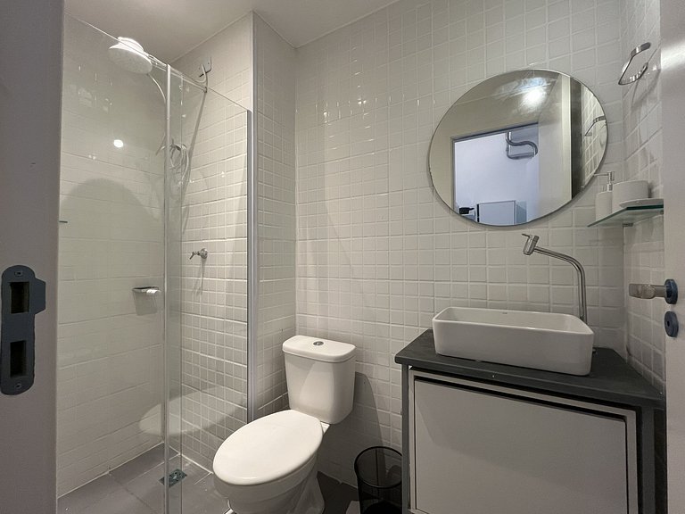 Studio elegante com linda vista