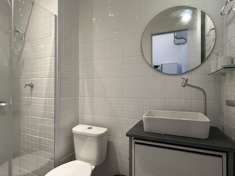 Studio compacto e confortável no coração da cidade