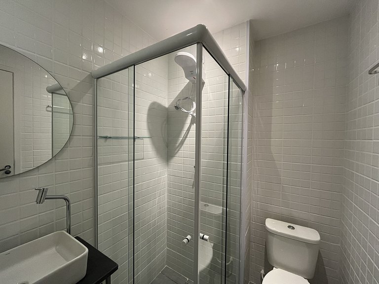 Studio compacto e confortável no coração da cidade