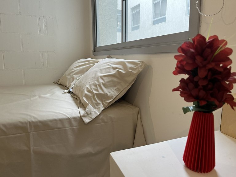 Estudio com excelente localização na Republica.